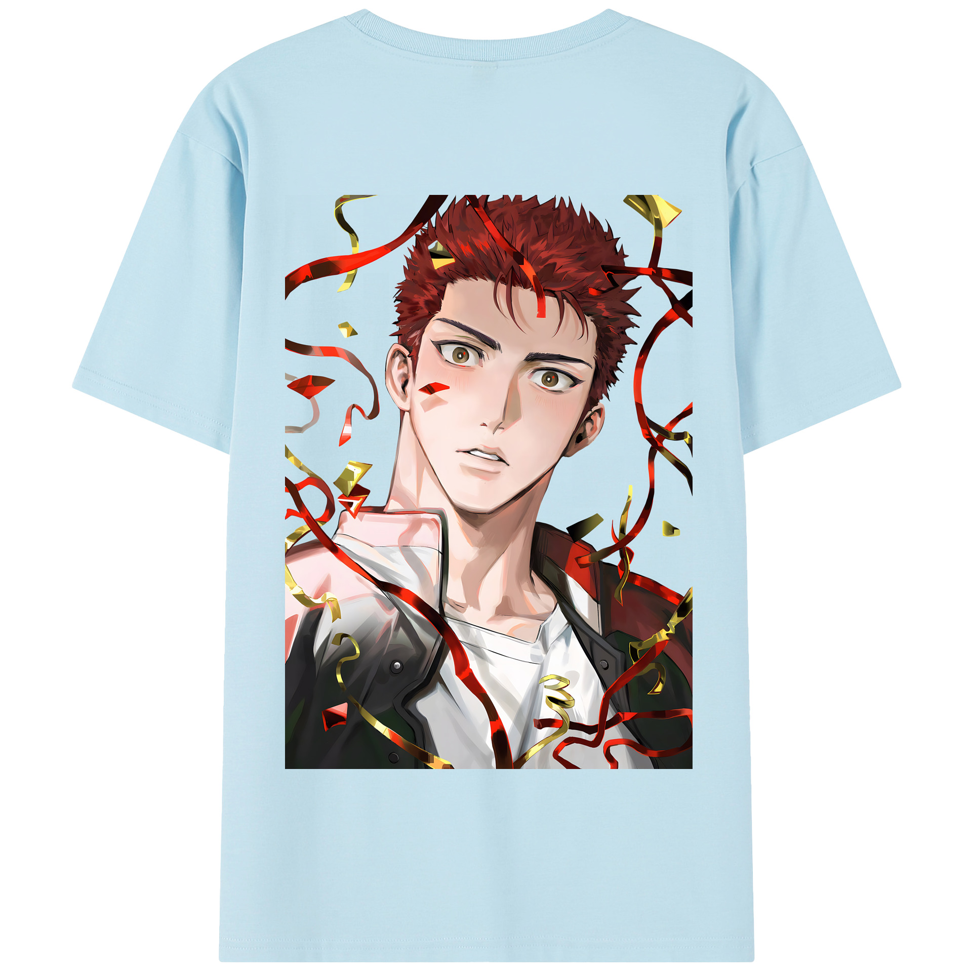 SLAM DUNK／スラムダンク 綿100％半袖Tシャツ（背面プリント）